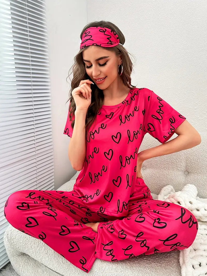 Pijama Feminino com Máscara - Dominica